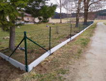 Montáž poplastovaného pletiva – Janova Ves Montáž poplastovaného pletiva – Janova Ves